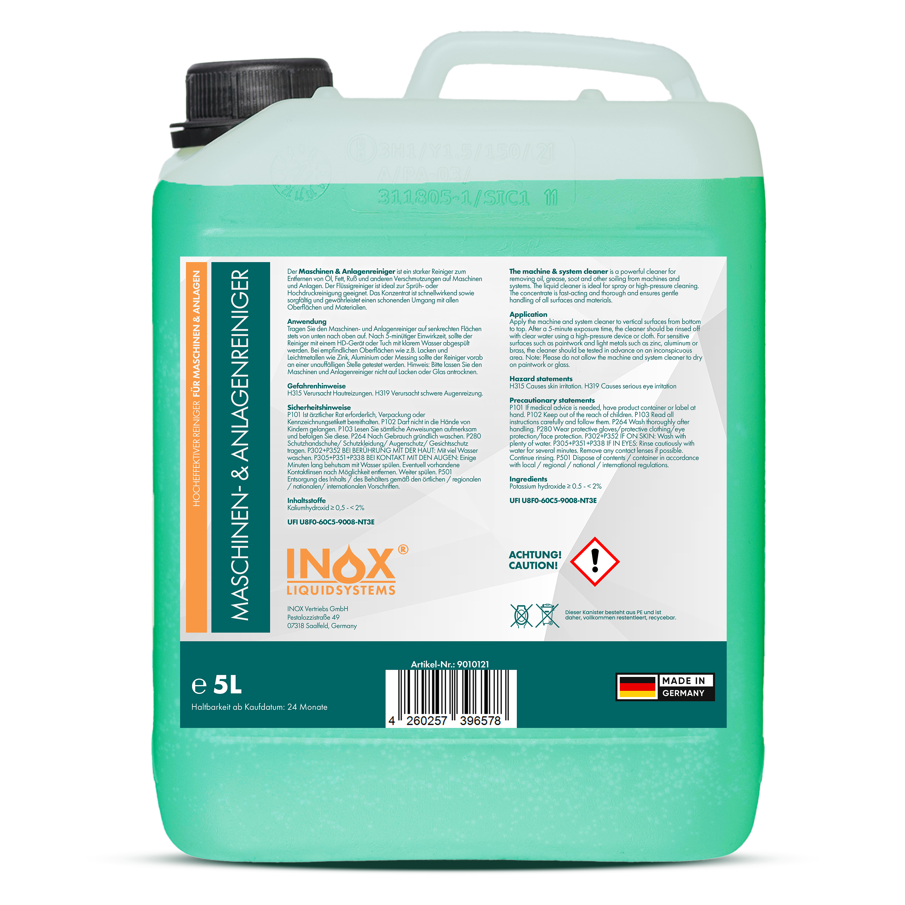Maschinen- & Anlagenreiniger Konzentrat