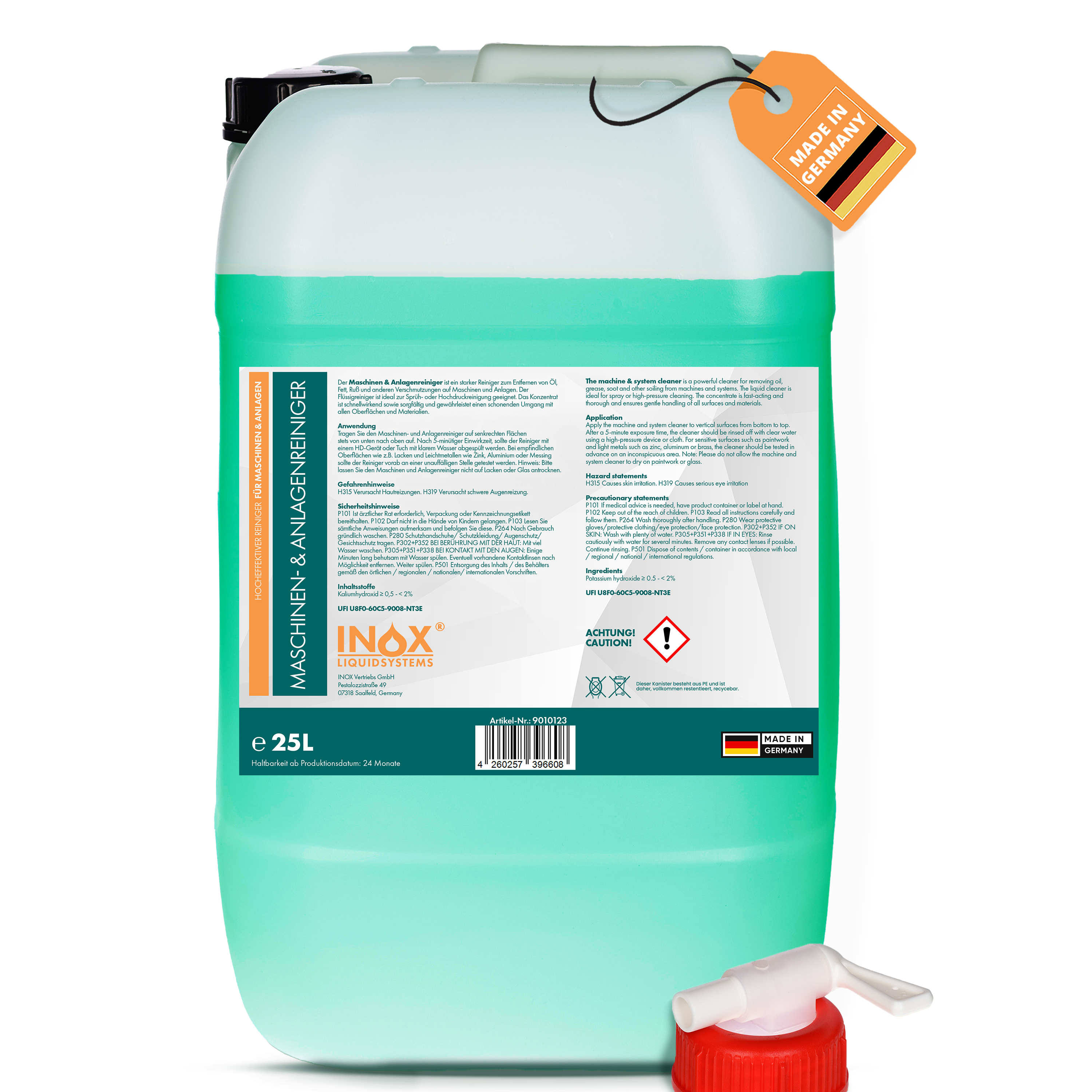 Maschinen- & Anlagenreiniger Konzentrat