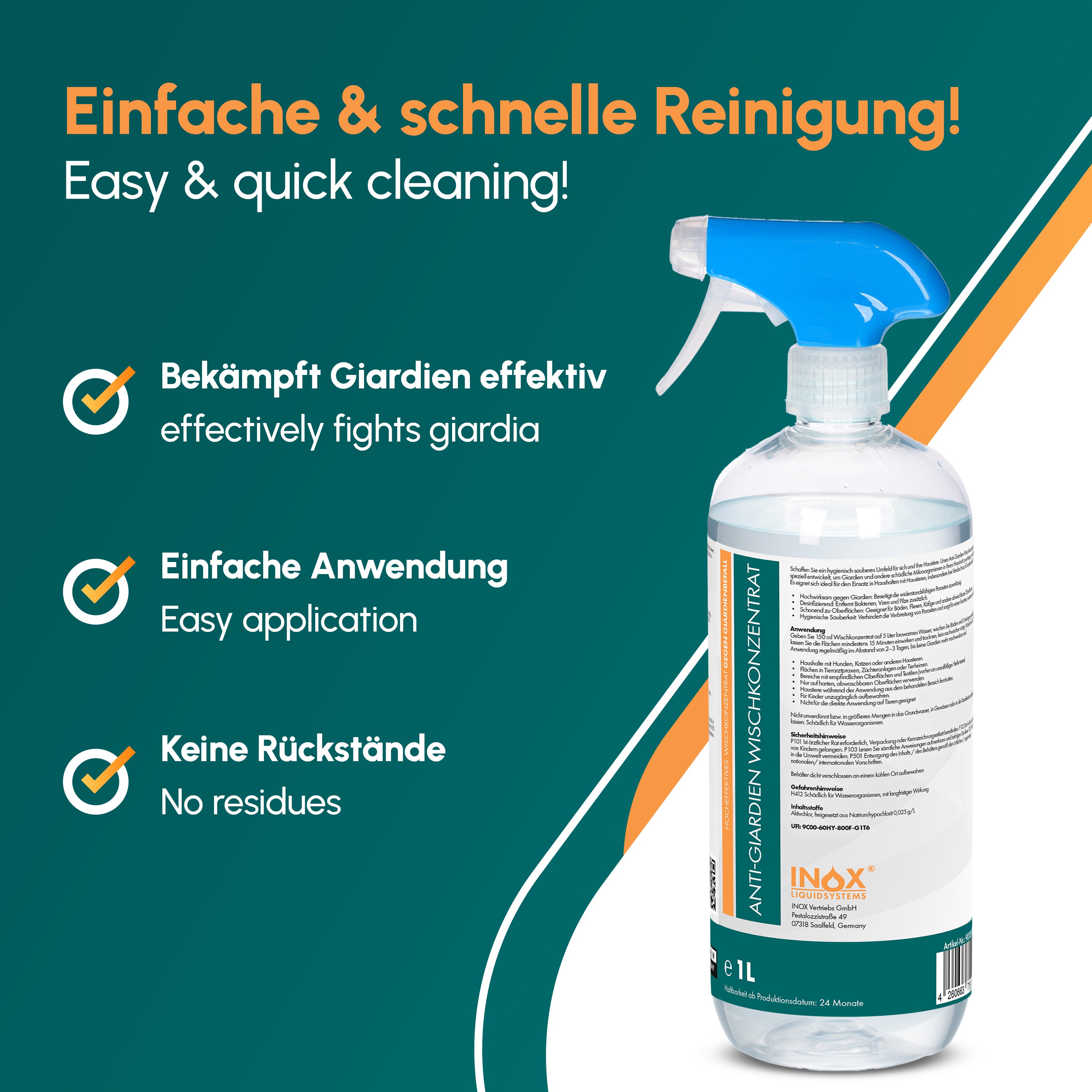 Anti Giardien-Wischkonzentrat