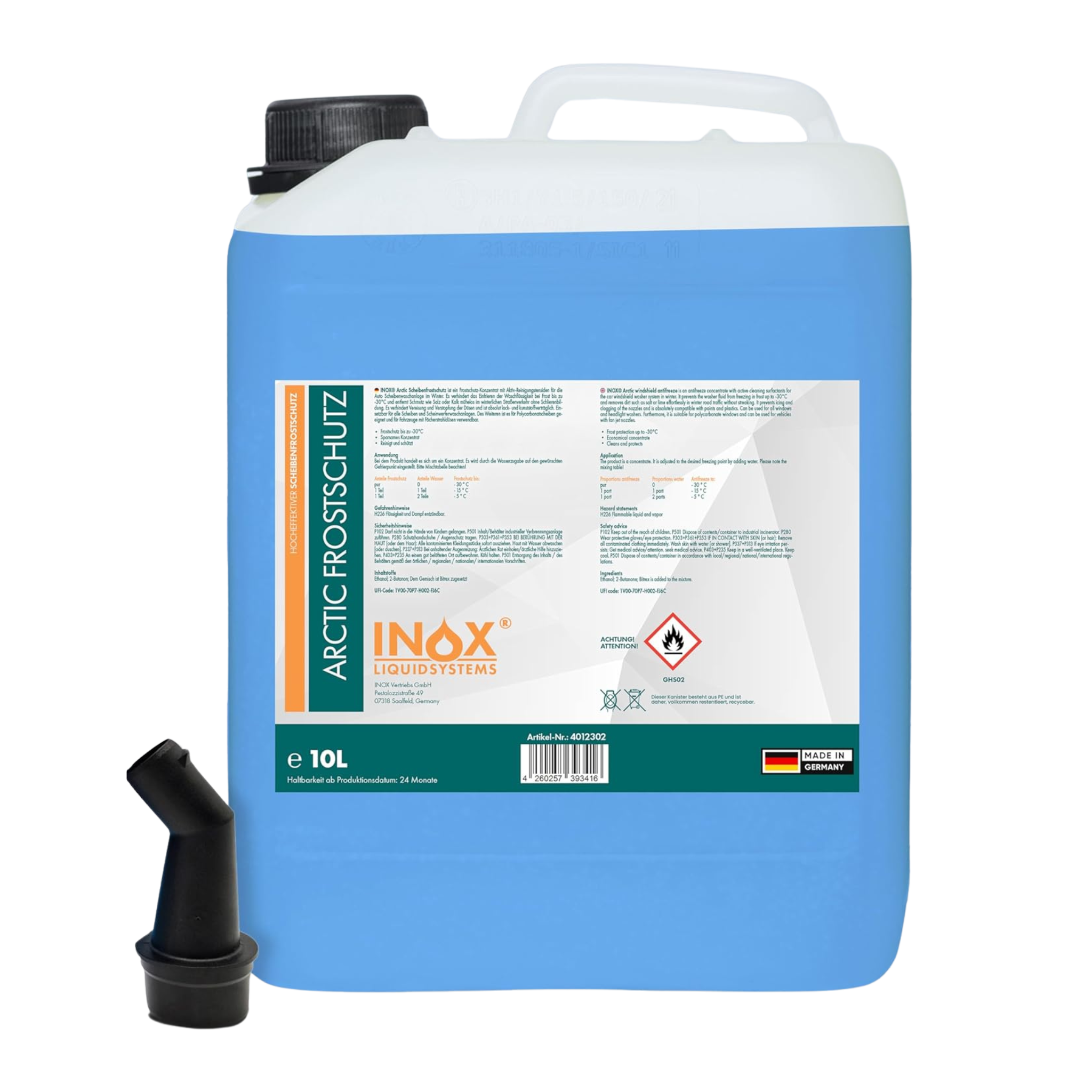 Scheibenfrostschutz Konzentrat