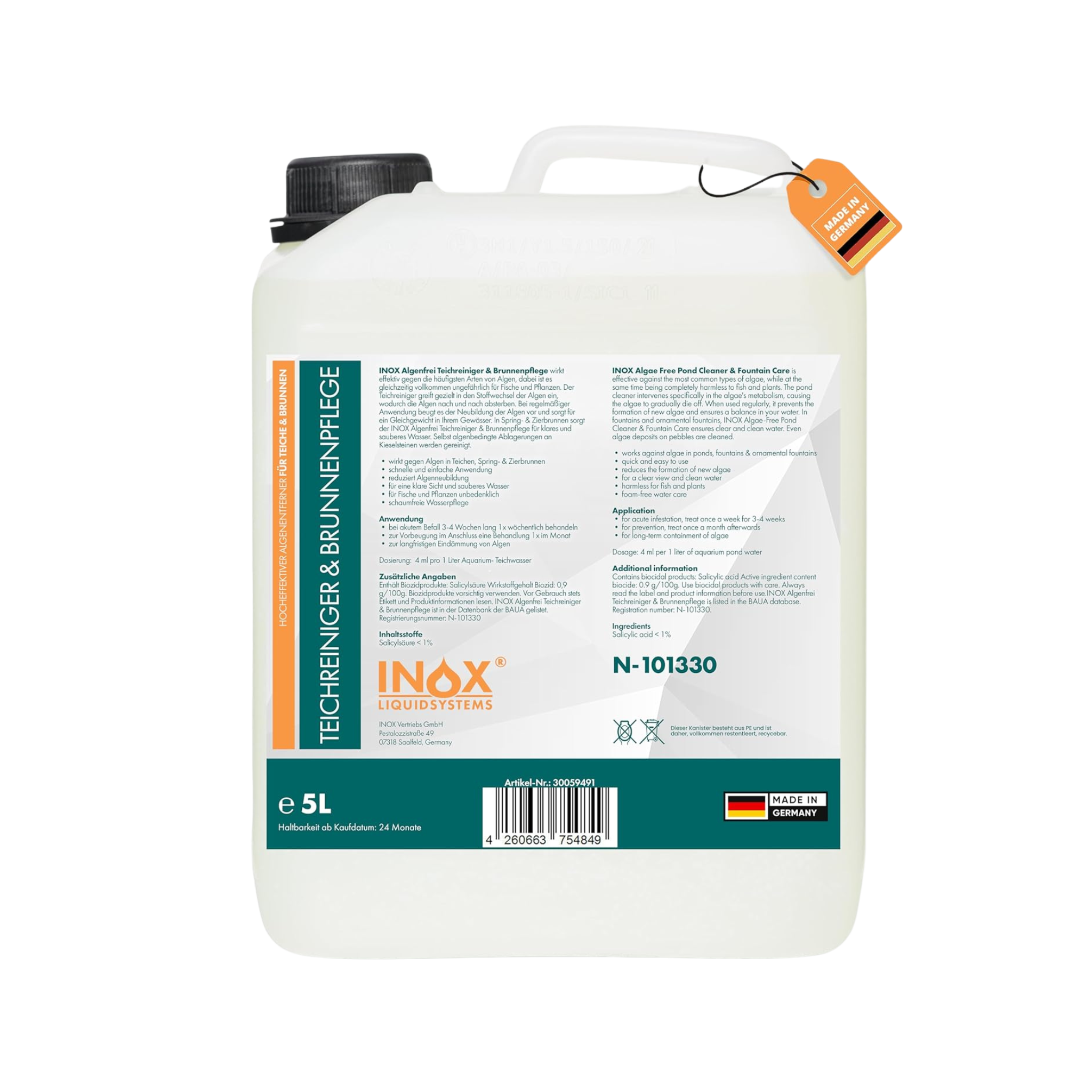 Teichpflege & Brunnenreiniger