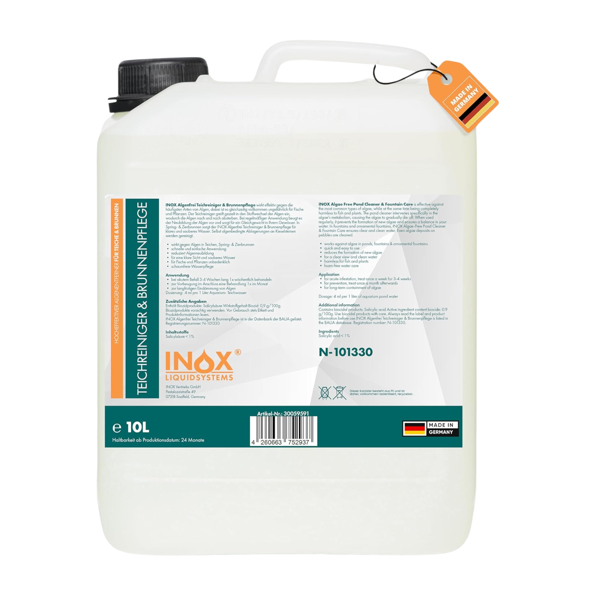 Teichpflege & Brunnenreiniger