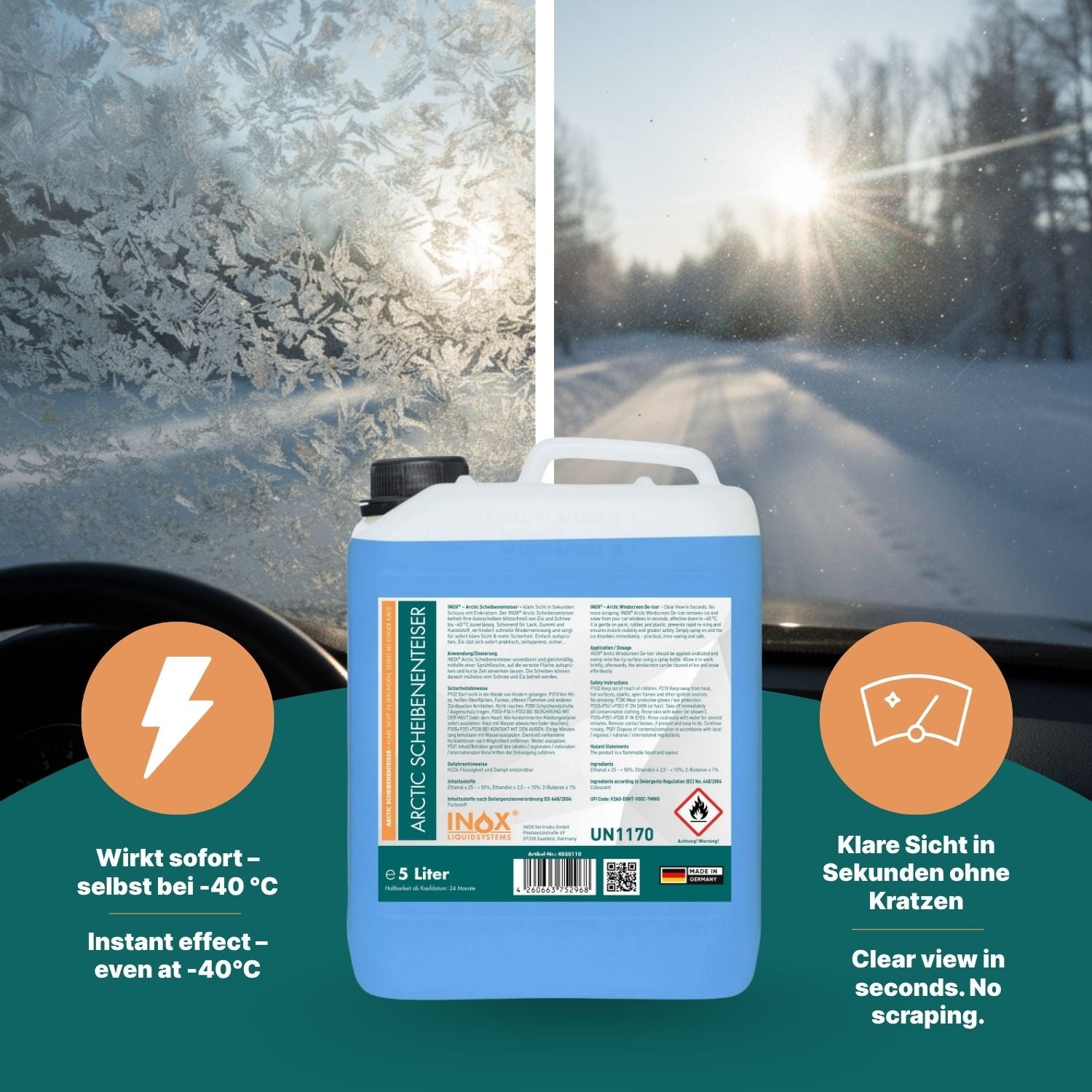 Arctic Scheibenenteiser