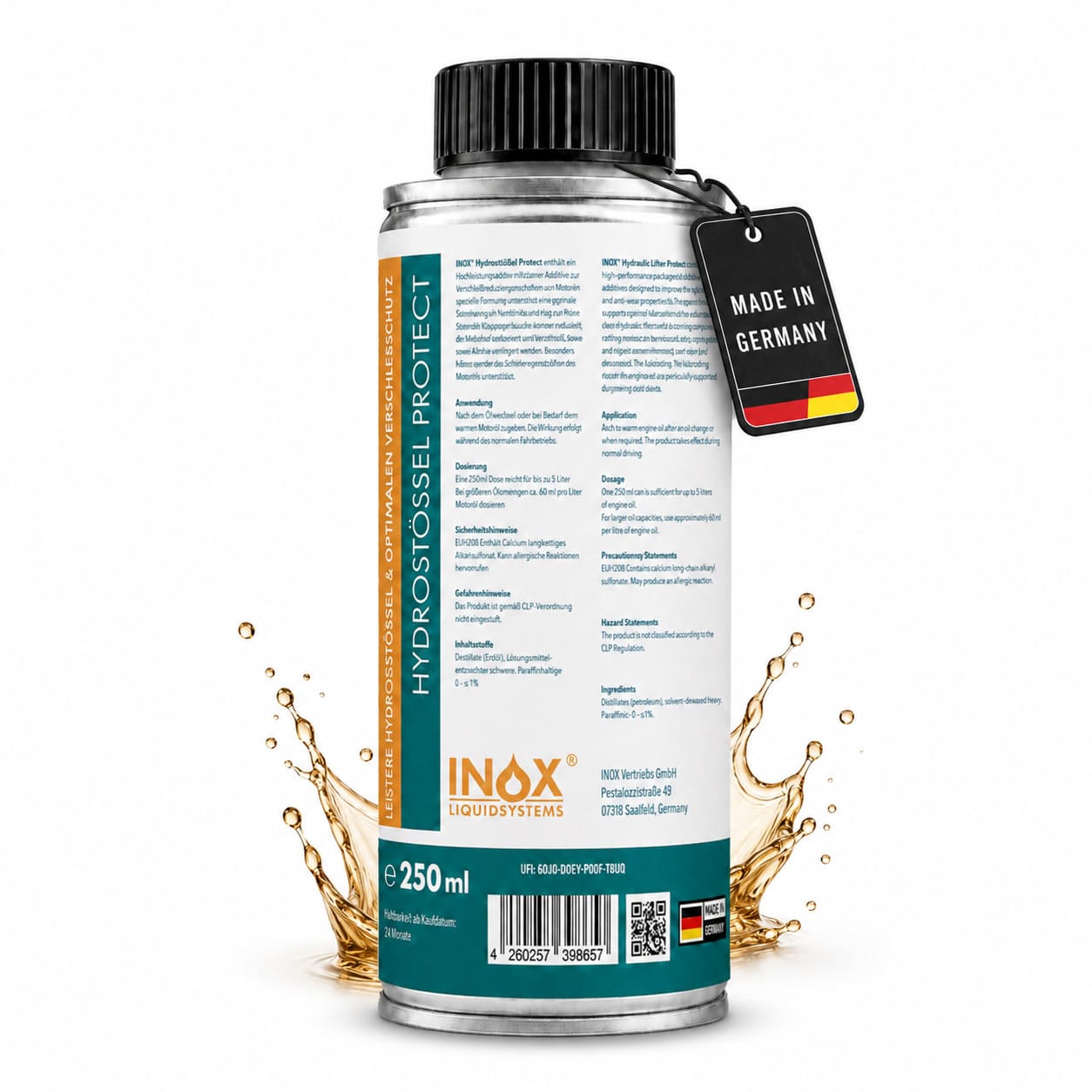 Hydrostößel Care Reinigung