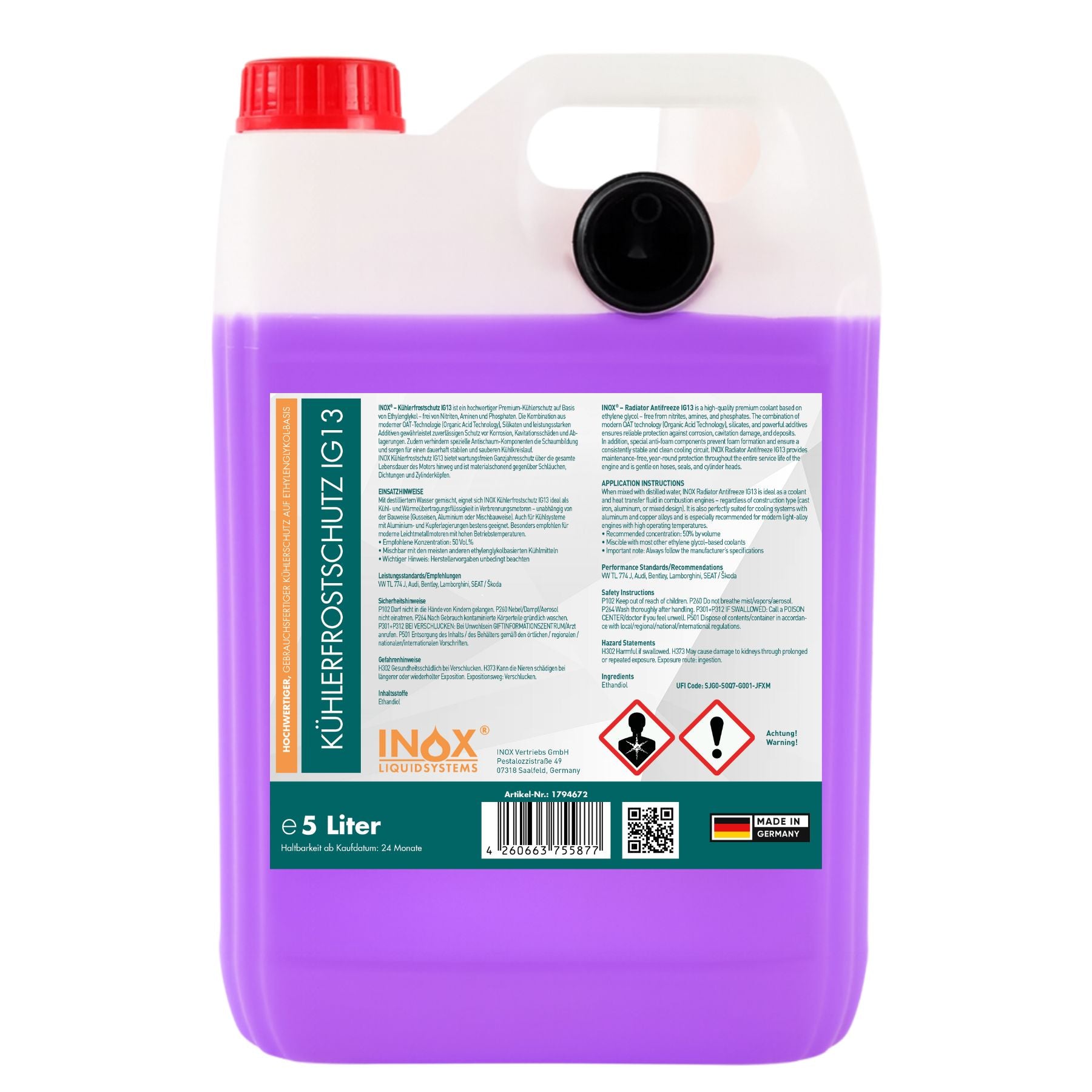 Kühlerfrostschutz IG13 ReadyMix -35°C