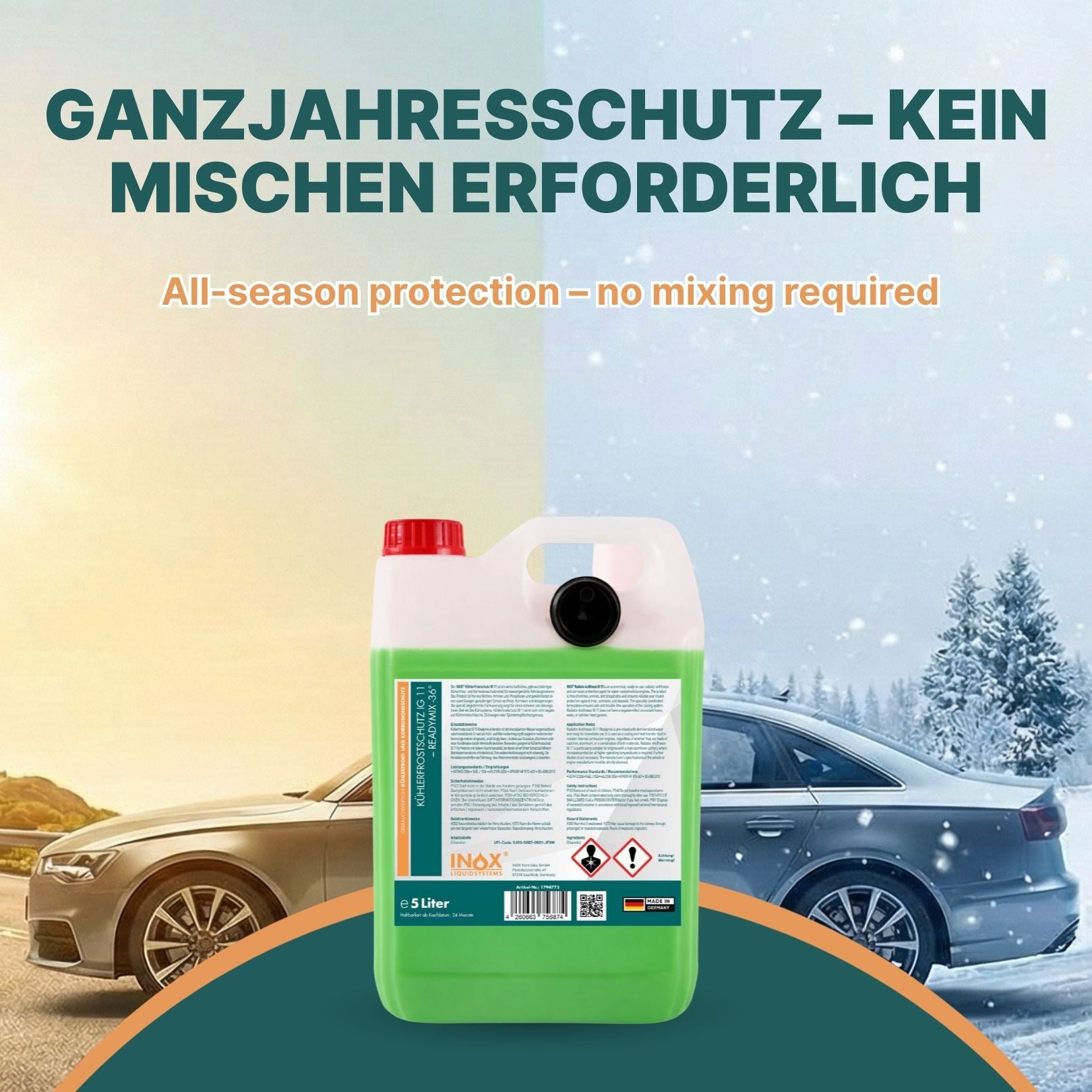 Kühlerfrostschutz IG11 ReadyMix -36°C