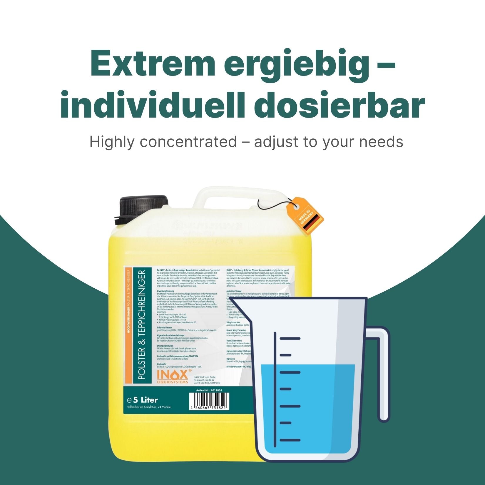 Teppich- & Polsterreiniger Konzentrat