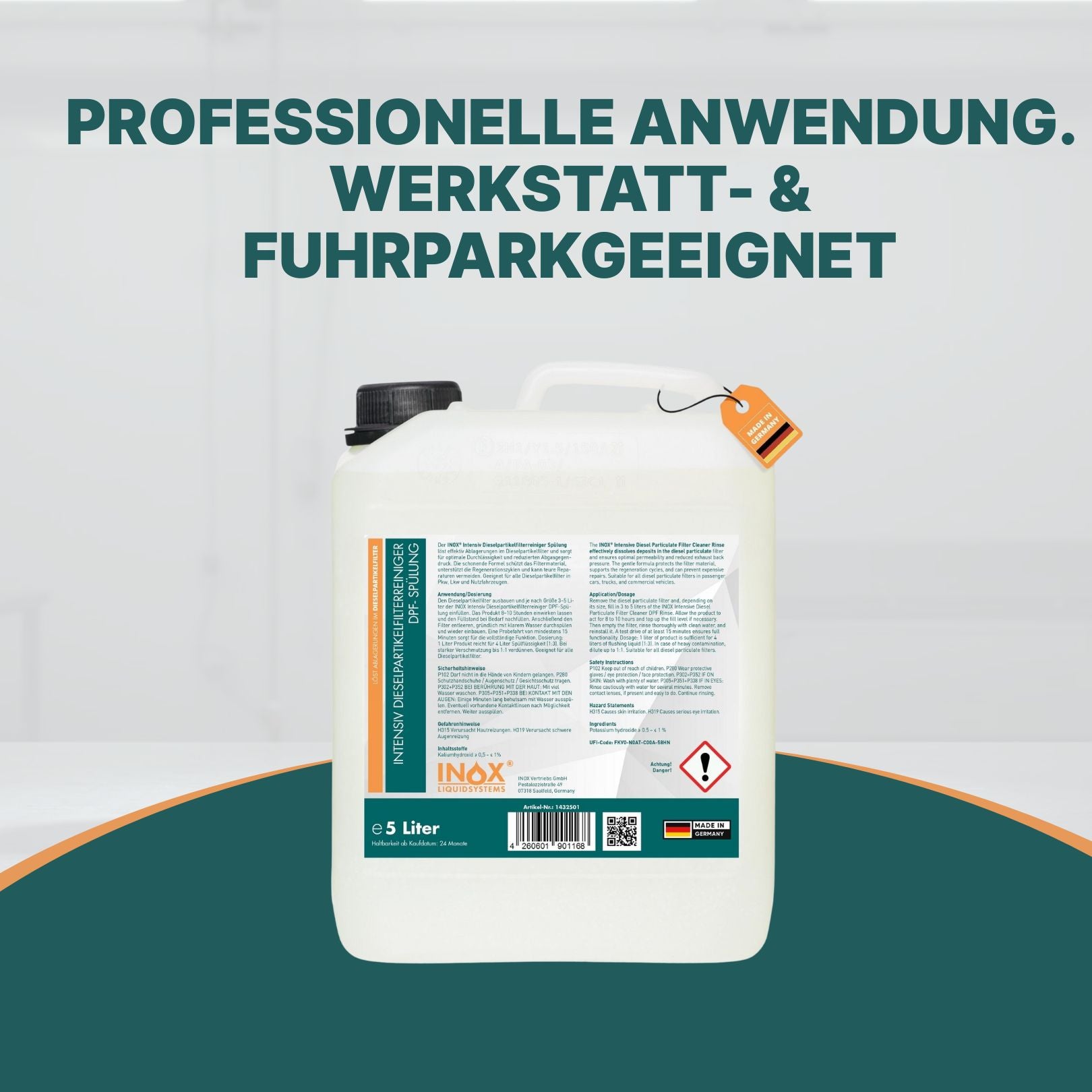 Intensiv Dieselpartikelfilterreiniger DPF-Spülung