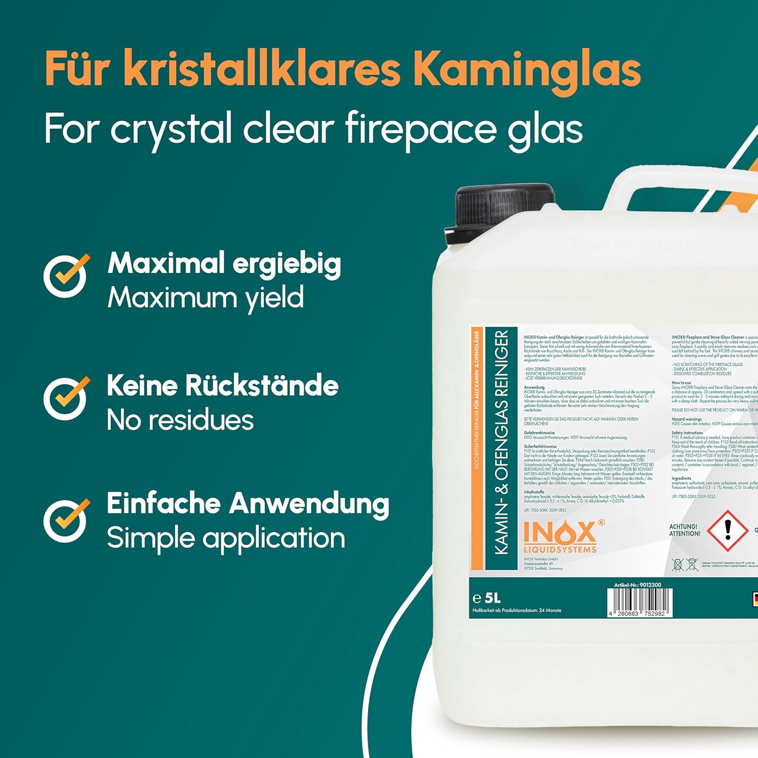 Kaminscheibenreiniger