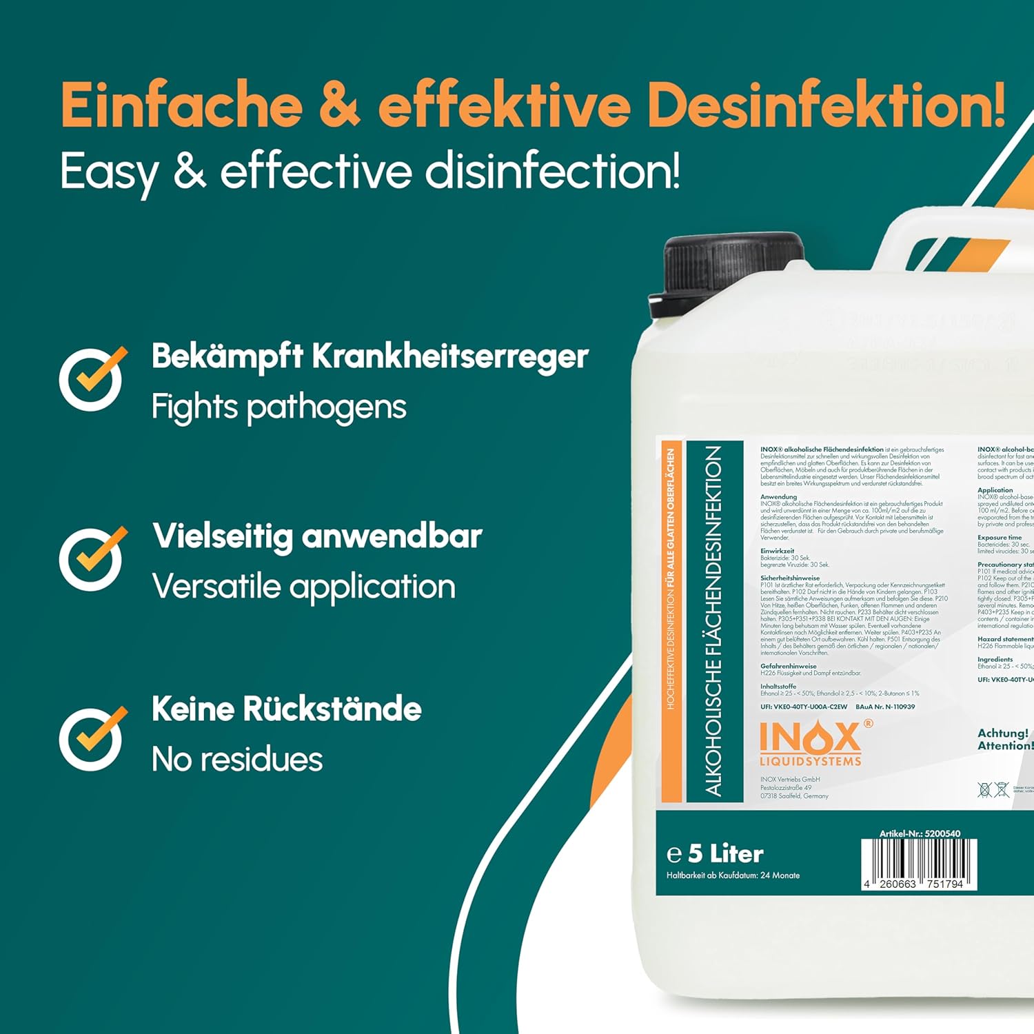 Flächendesinfektionsmittel