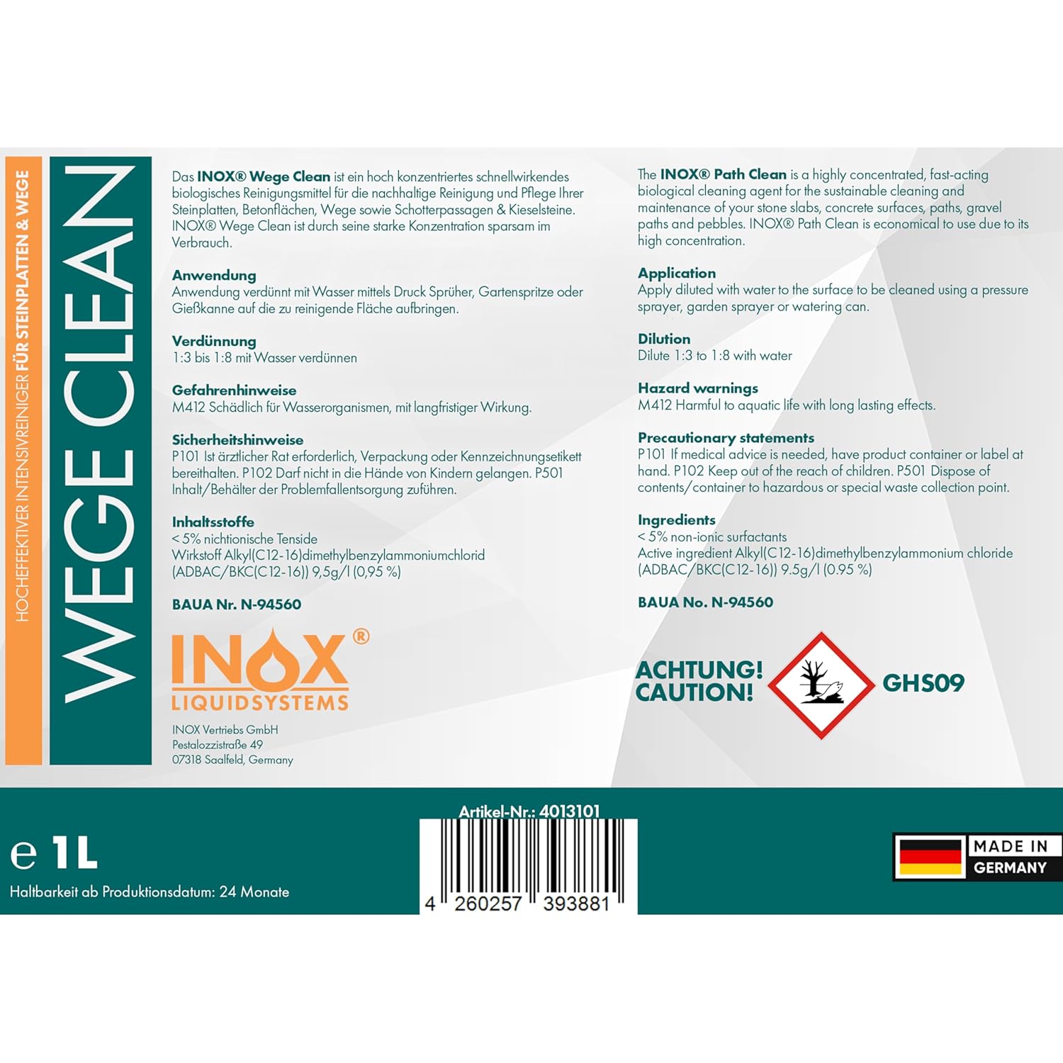 Wege Clean Konzentrat