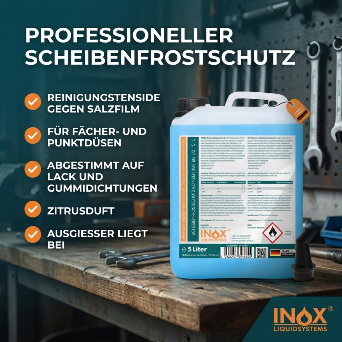 Scheibenfrostschutz Konzentrat