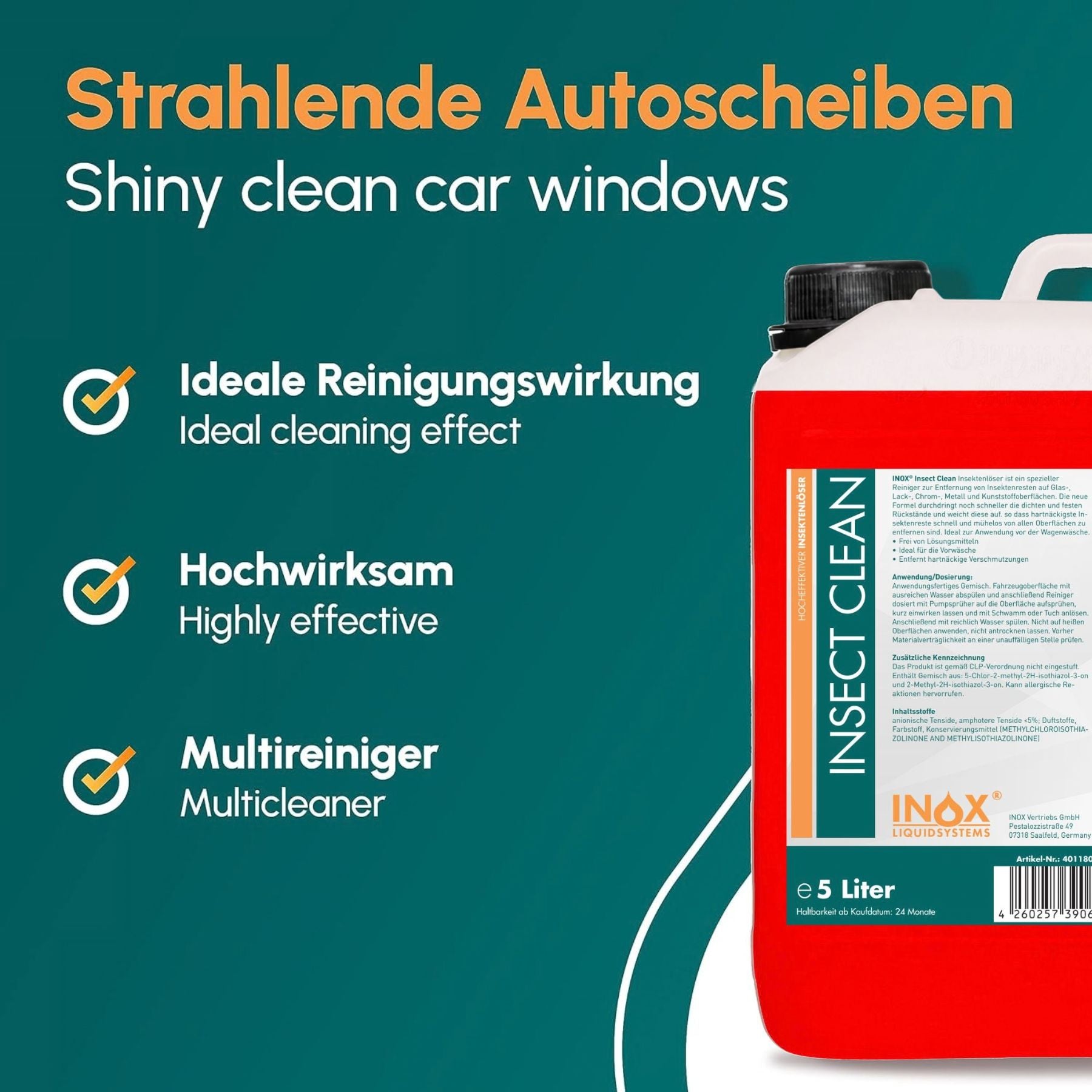 Insektenreiniger Auto