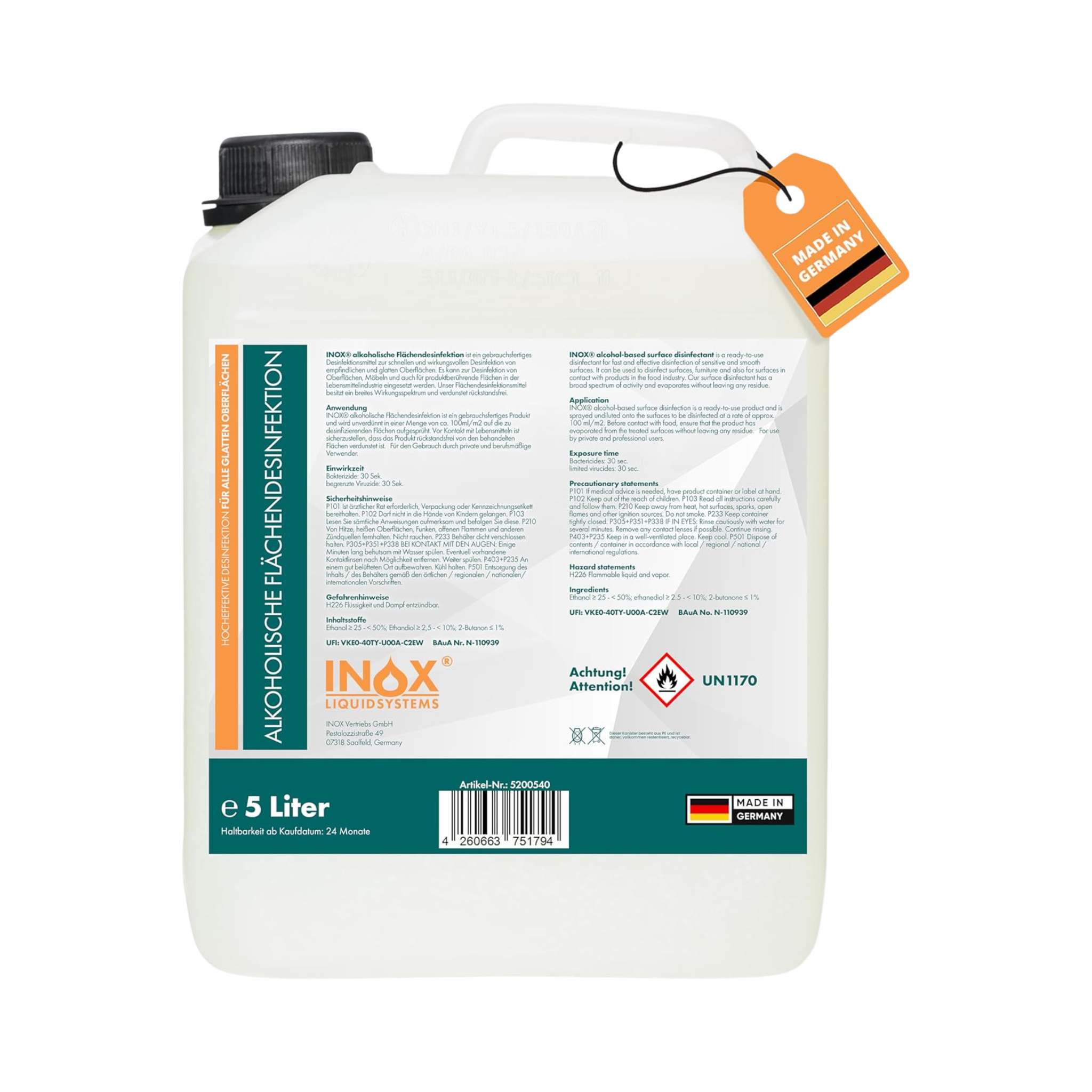 Flächendesinfektionsmittel