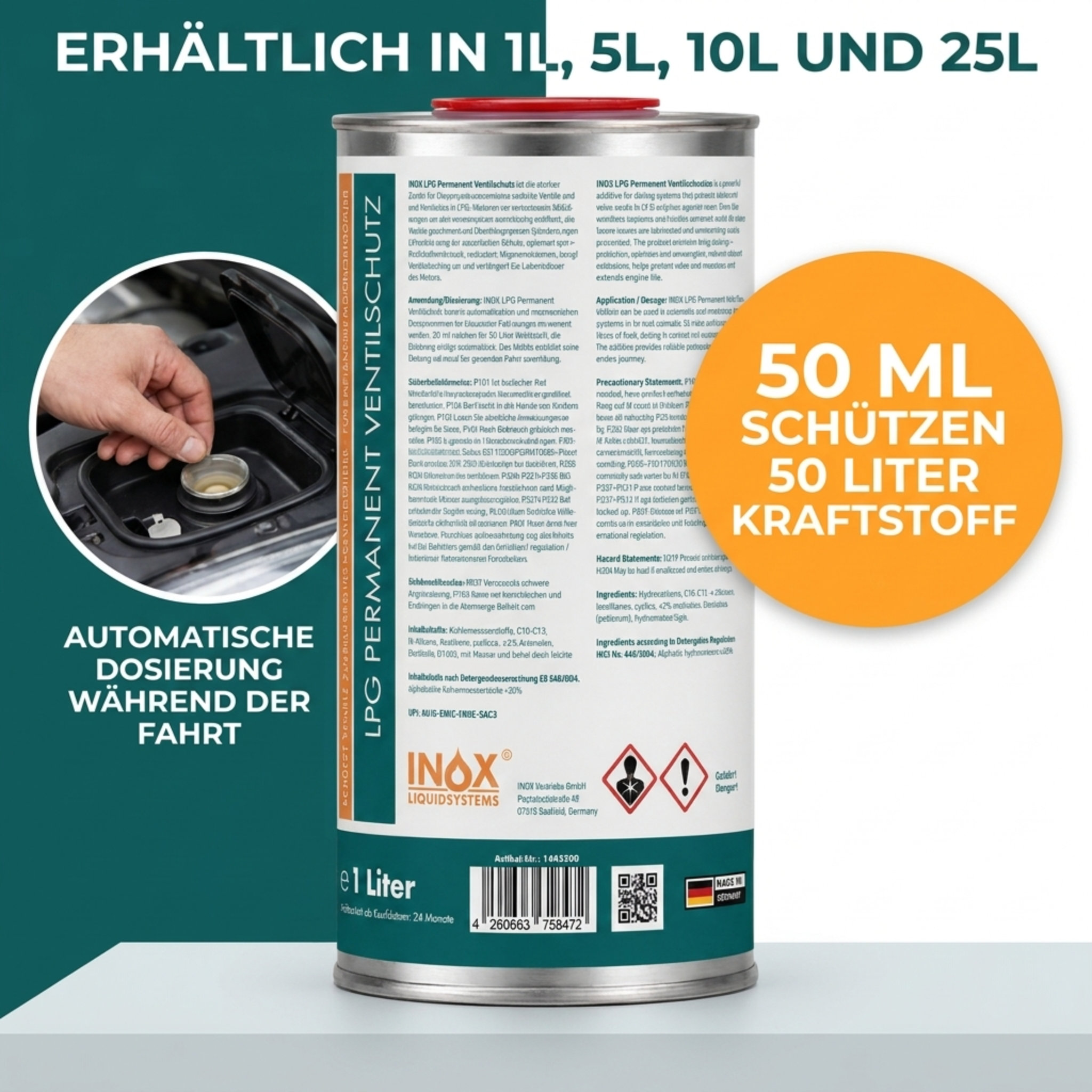 Permanent Ventilschutz LPG