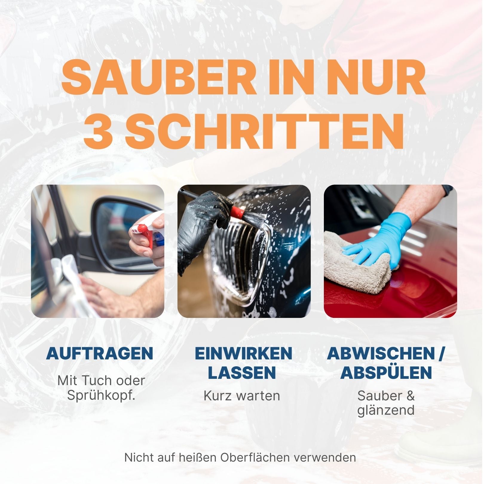 Teerentferner Auto