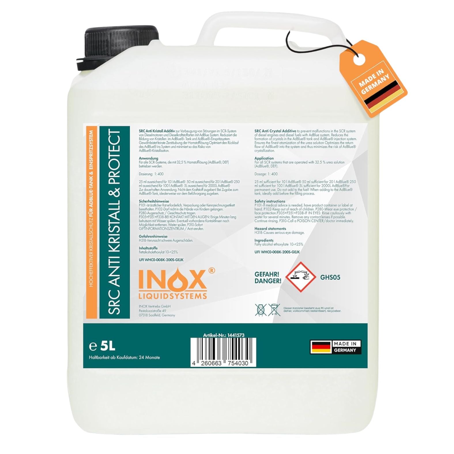 AdBlue Additiv Anti Kristall & Protect