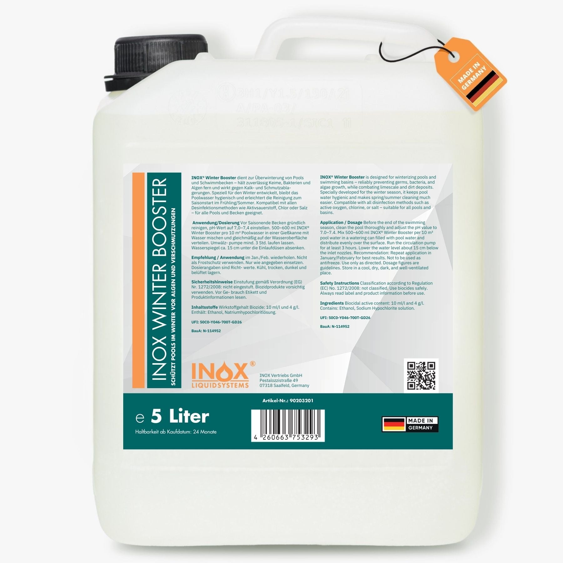 Winter Pool Booster