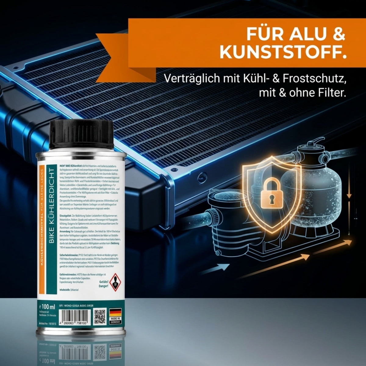 BIKE Kühlerdicht