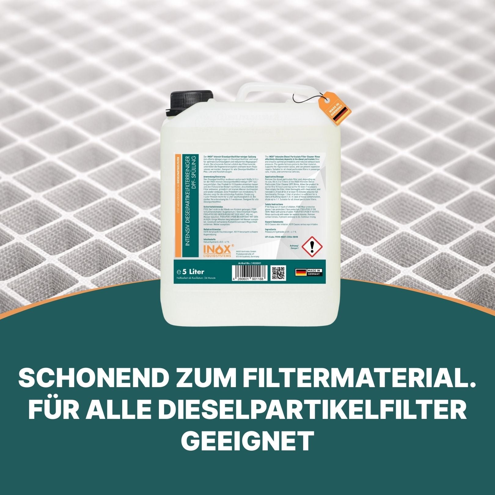 Intensiv Dieselpartikelfilterreiniger DPF-Spülung