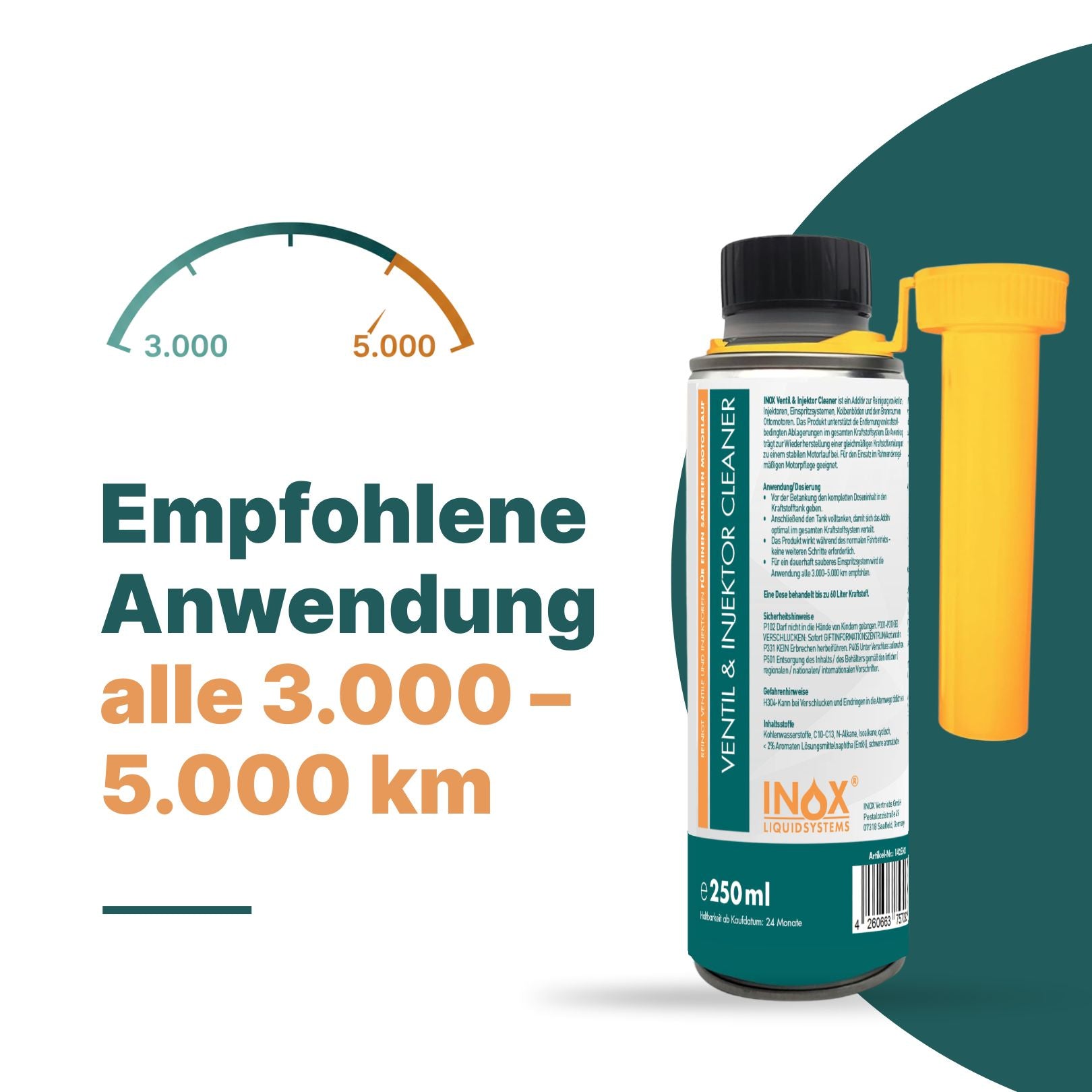 Ventil Injektor Cleaner Additiv