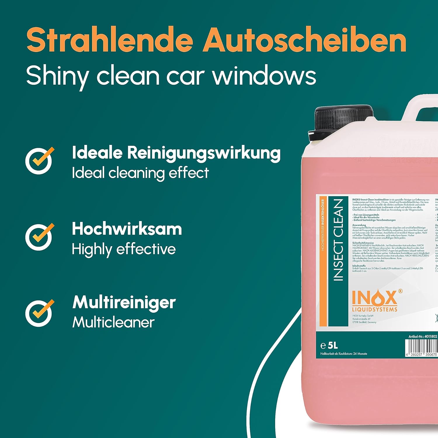 Insektenreiniger Auto, ab 5L