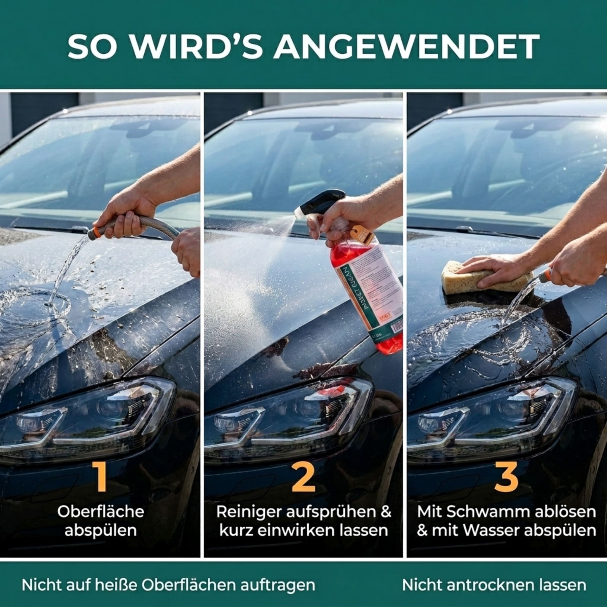 Insektenreiniger Auto