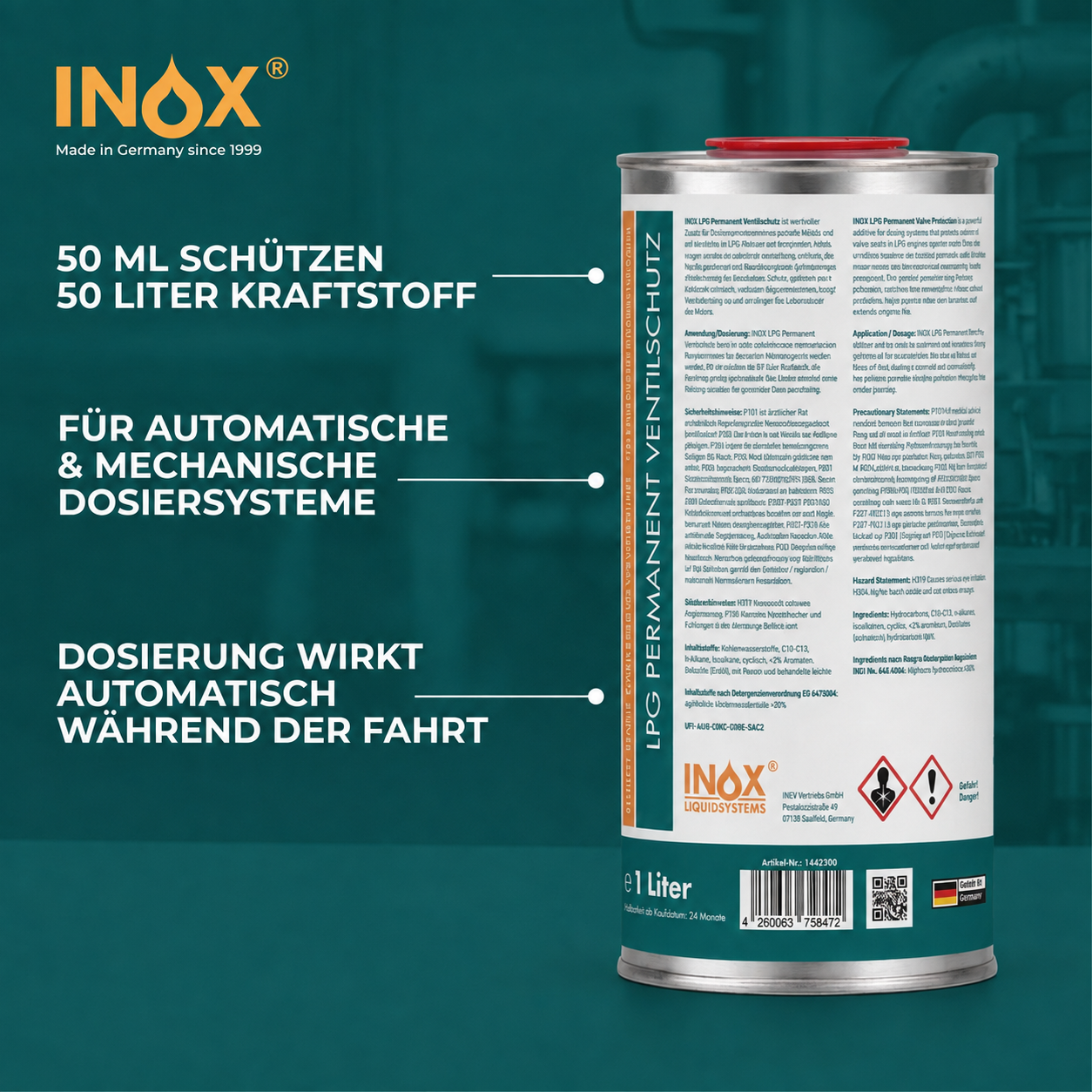 Permanent Ventilschutz LPG