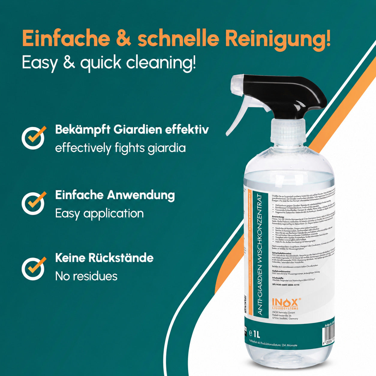 Anti Giardien-Wischkonzentrat