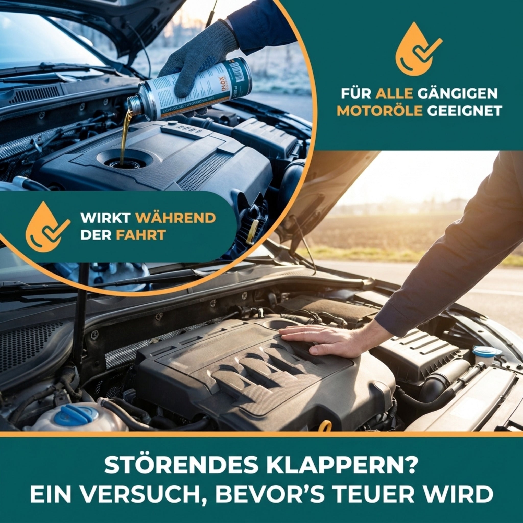 Hydrostößel Care Reinigung