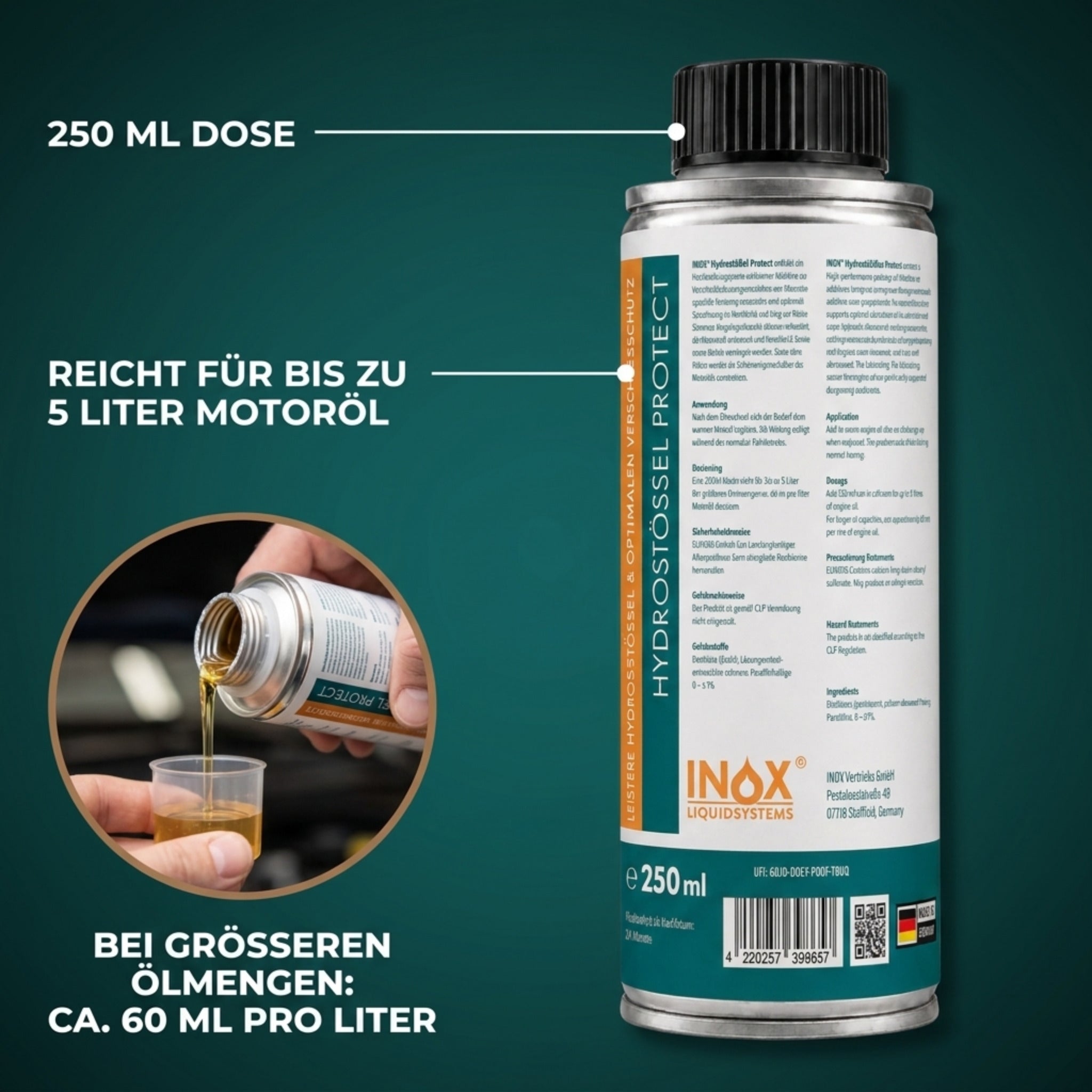 Hydrostößel Care Reinigung