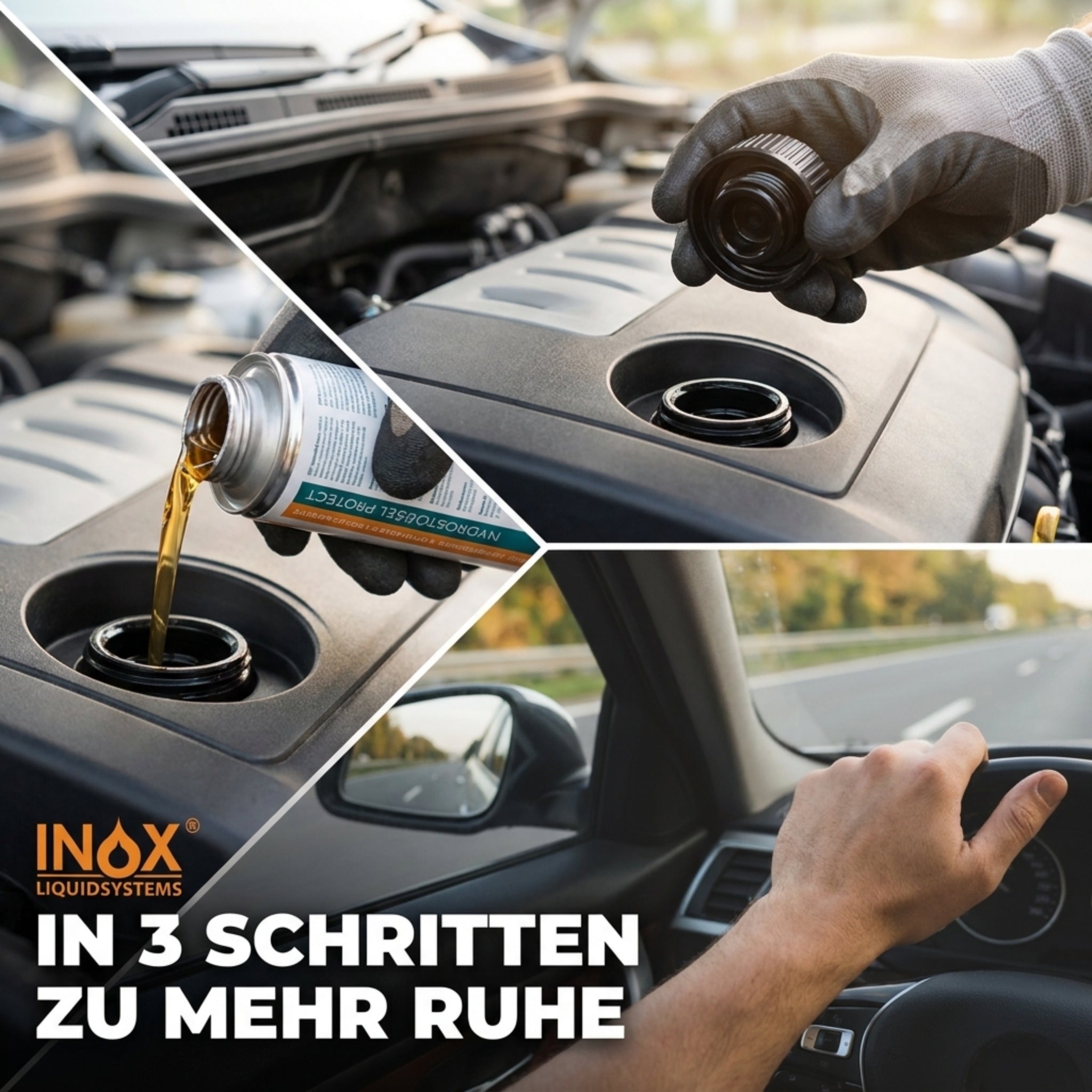 Hydrostößel Care Reinigung