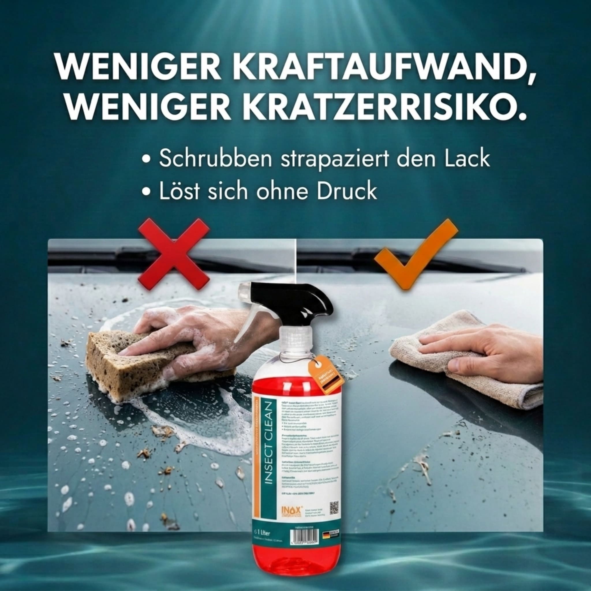 Insektenreiniger Auto