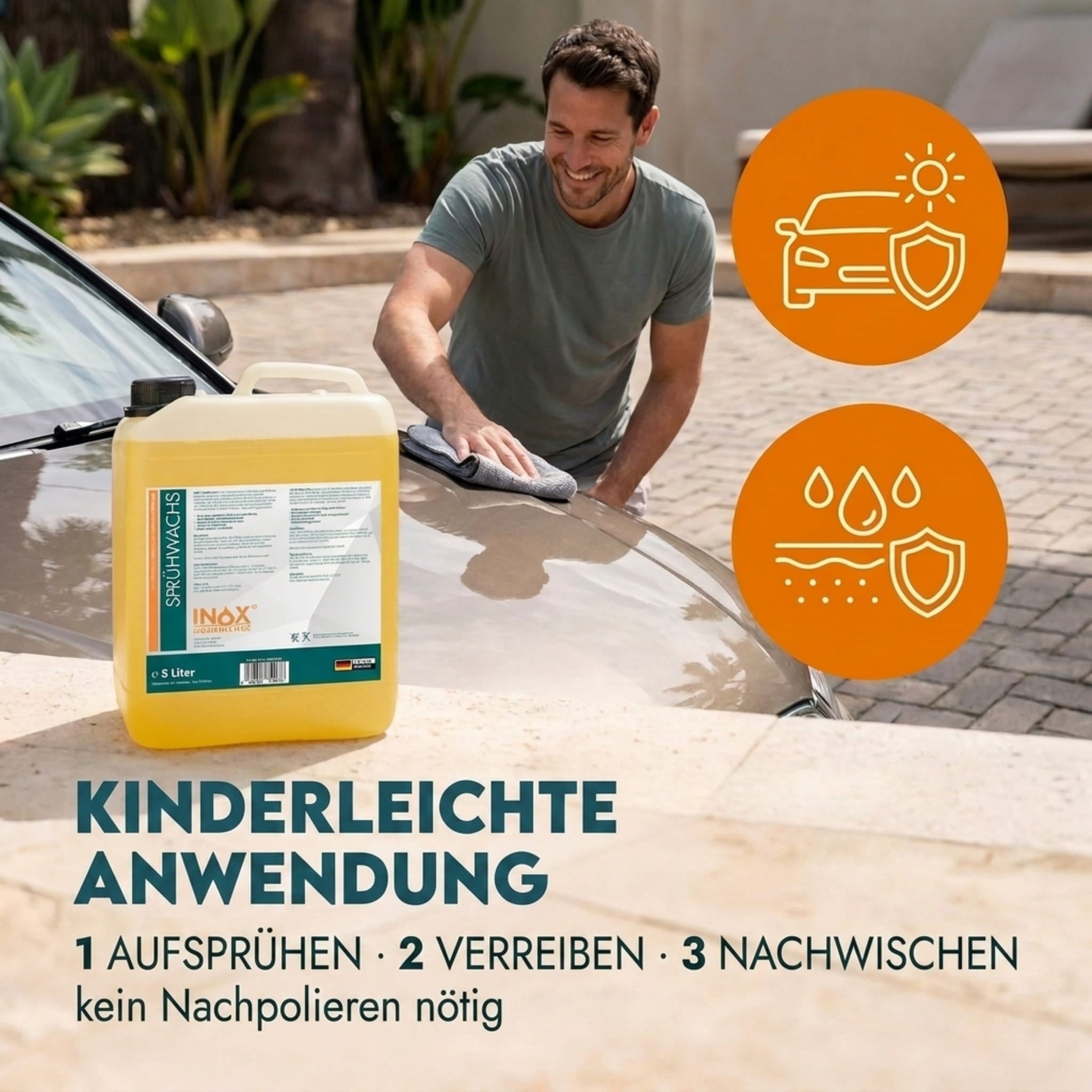 NANO Sprühwachs mit Keramik-Technologie
