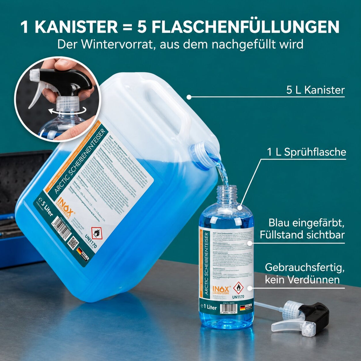 Arctic Scheibenenteiser
