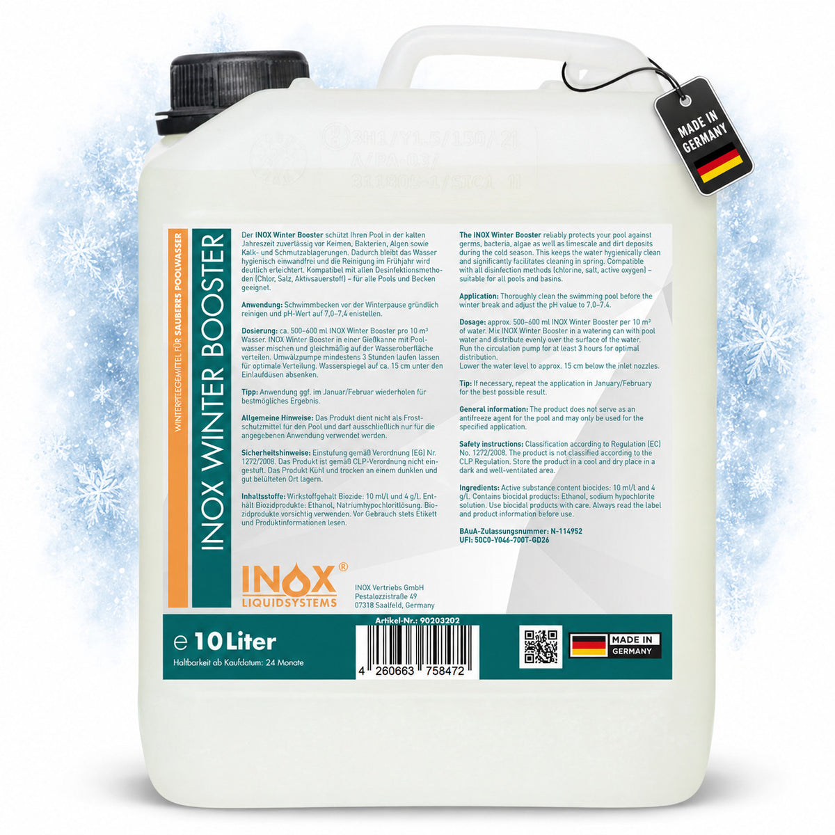 Winter Pool Booster